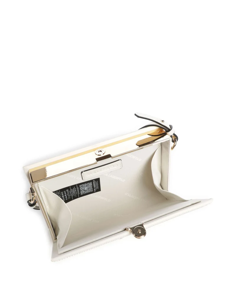 Karl Lagerfeld K/Soiree Book Schultertasche off white embellishment