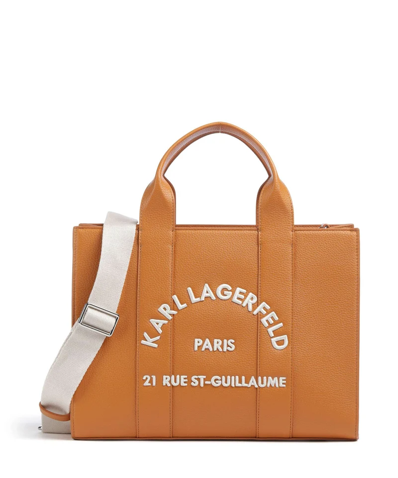 Karl Lagerfeld K/Rue St Guillaume Medium Handtasche dark orange/sienna