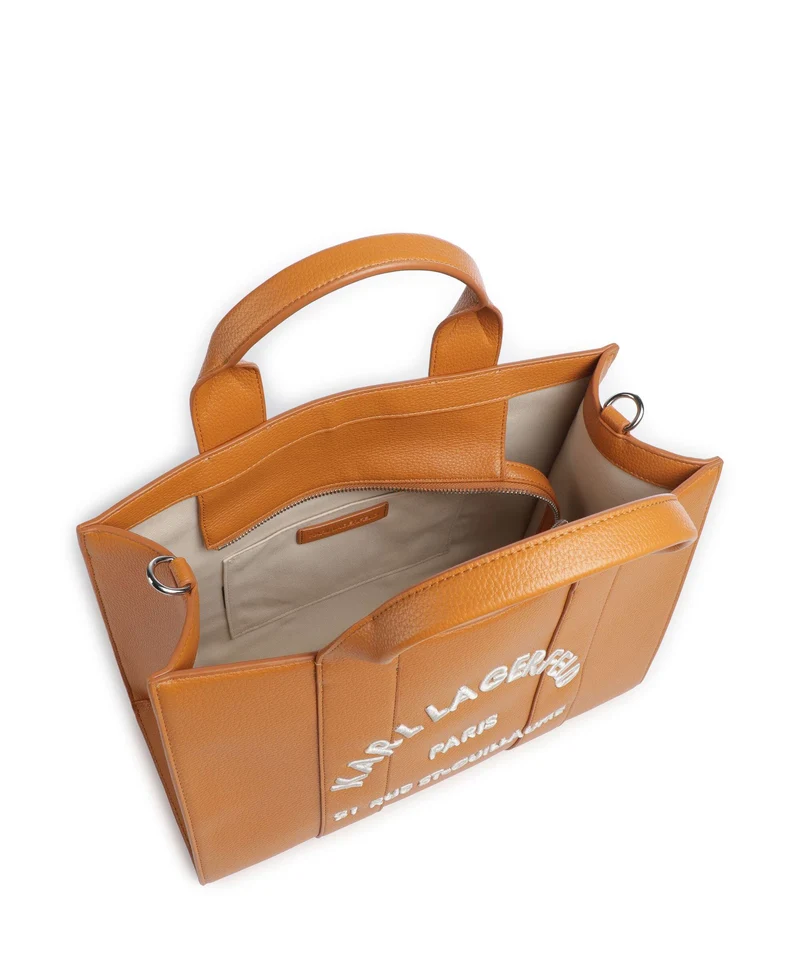 Karl Lagerfeld K/Rue St Guillaume Medium Handtasche dark orange/sienna