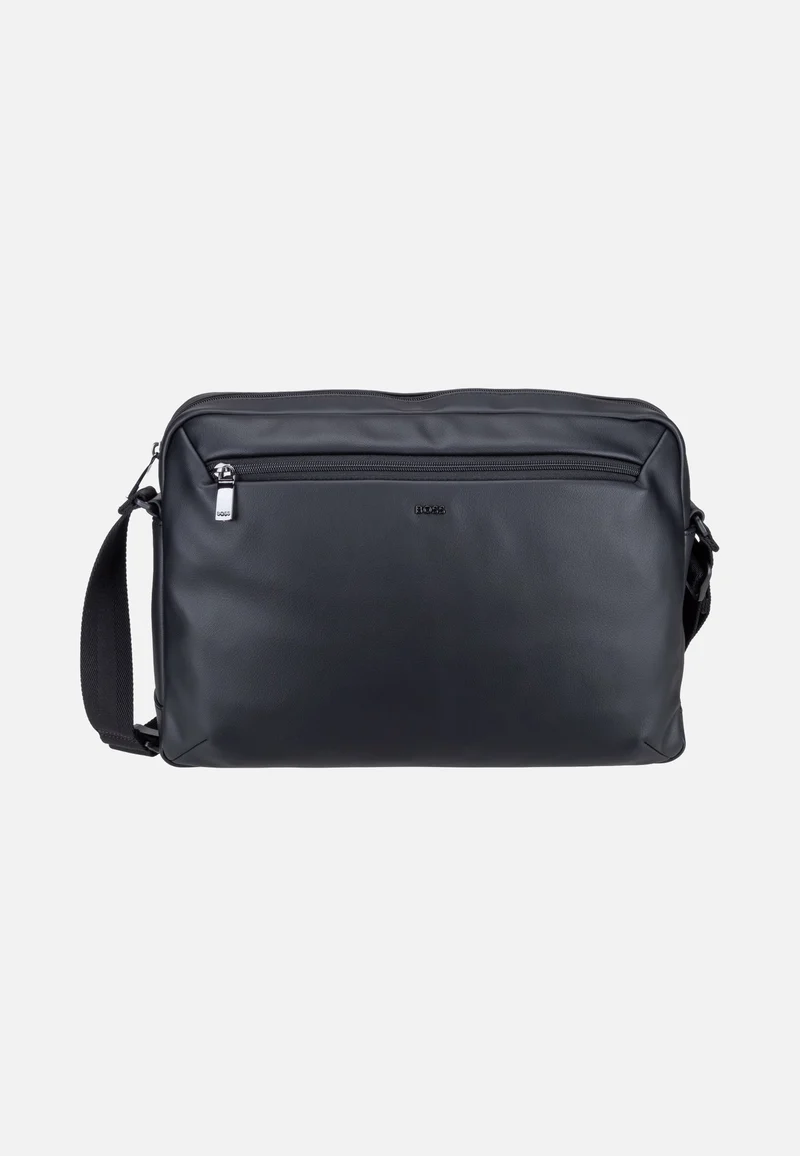 Jace Zip Messenger Black - Crossbody Bag