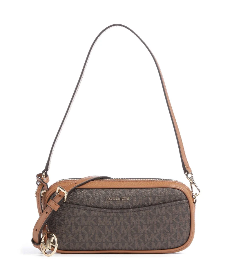 Michael Kors May Small Schultertasche brown/acorn