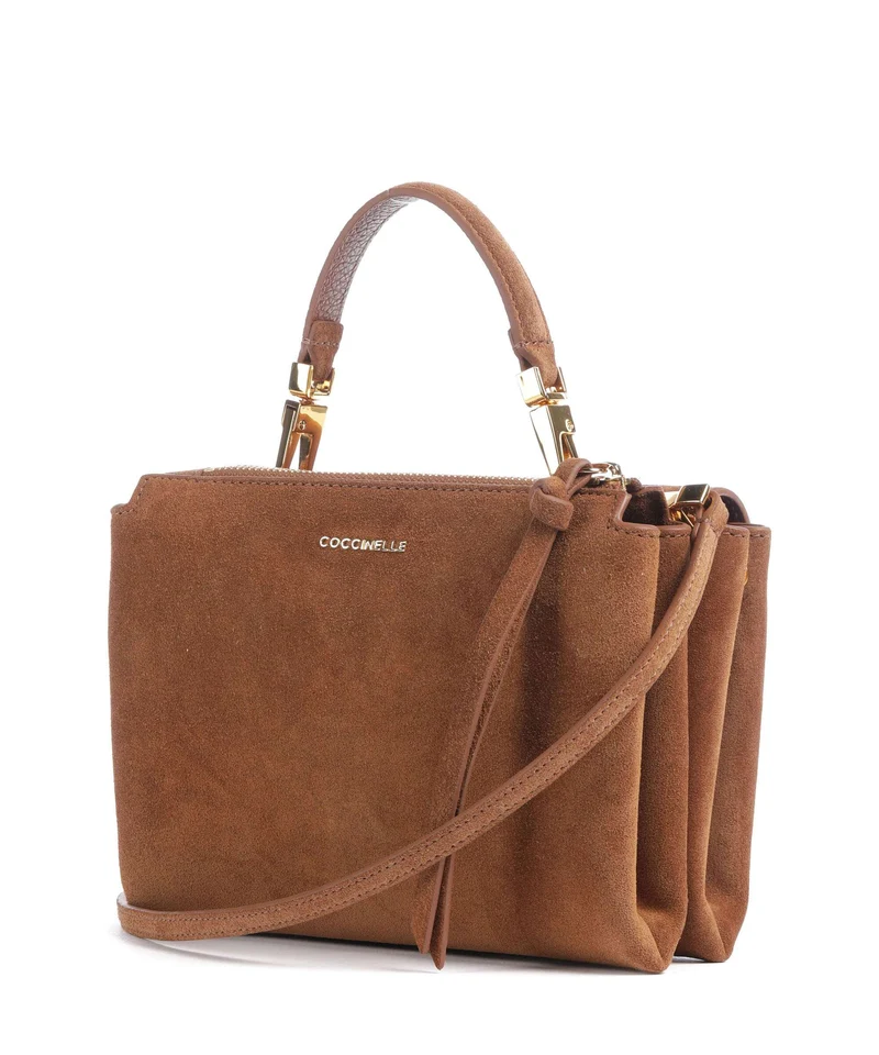 Coccinelle Arlettis Handtasche cognac