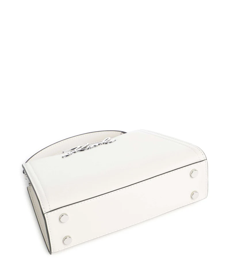 Karl Lagerfeld K/Signature Mini Handtasche off white