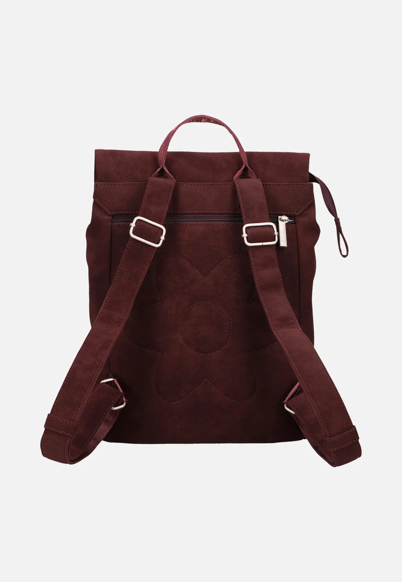 Mademoiselle MR13 Nubuk/Bordeaux - Rucksack