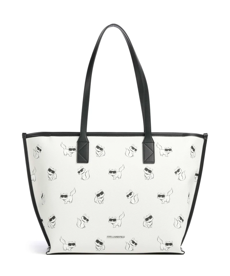 Karl Lagerfeld Ikon Choupette Shopper off white