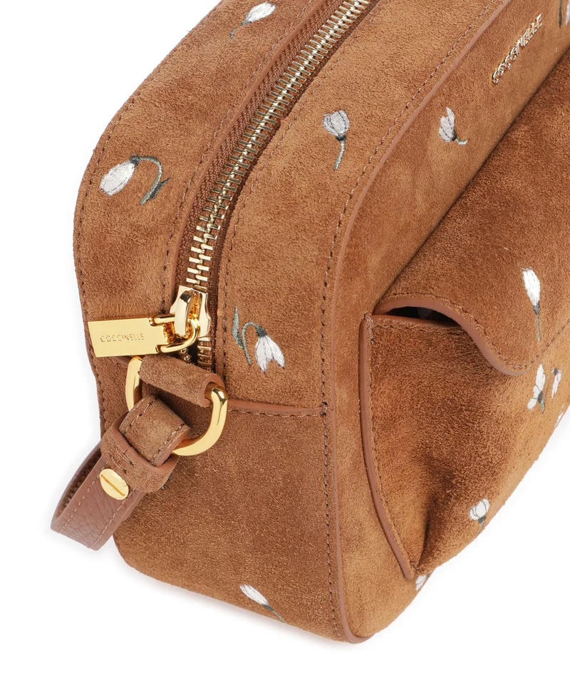 Coccinelle Beat Umhängetasche cognac