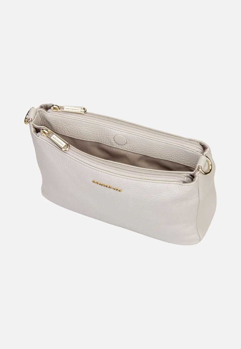 Mellow Leather Double Zipped FZTA8 Cocoon - Crossbody Bag