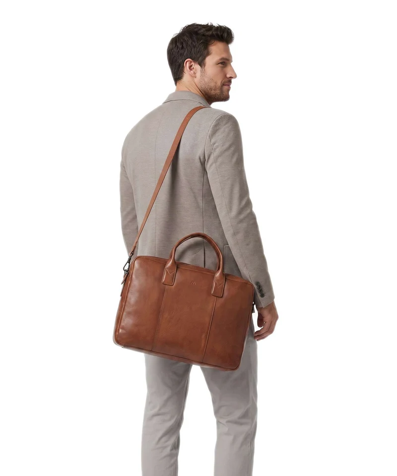 Markberg AshtonMBG Aktentasche cognac