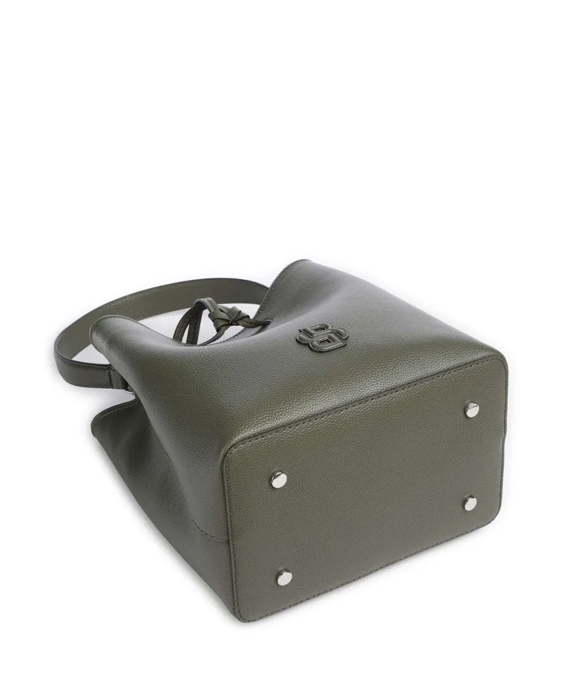 BOSS Anett Bucket Handtasche dark green