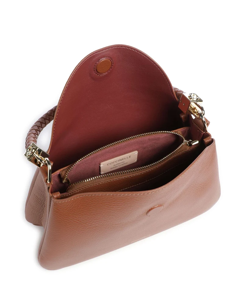 Coccinelle Tiggy Handtasche cognac