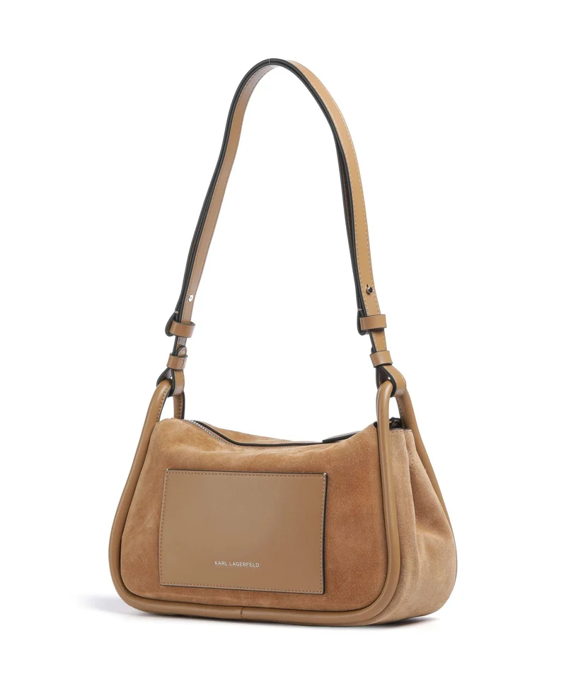 Karl Lagerfeld K/Autograph Patch Schultertasche caramel