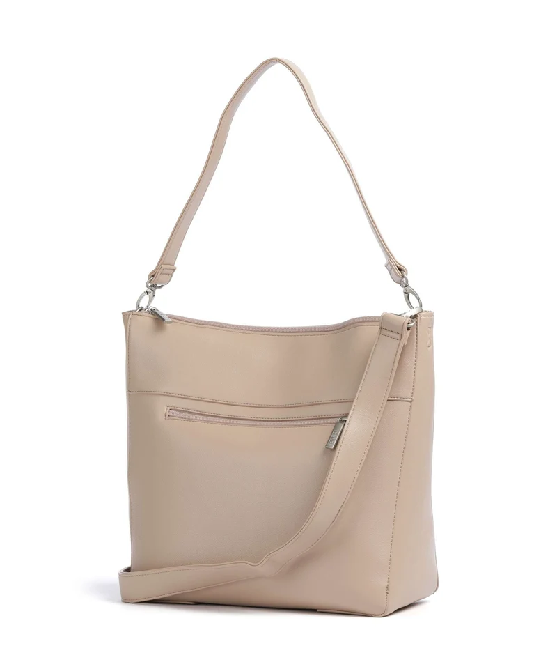 Zwei MADEMOISELLE.M M110 Beuteltasche oat