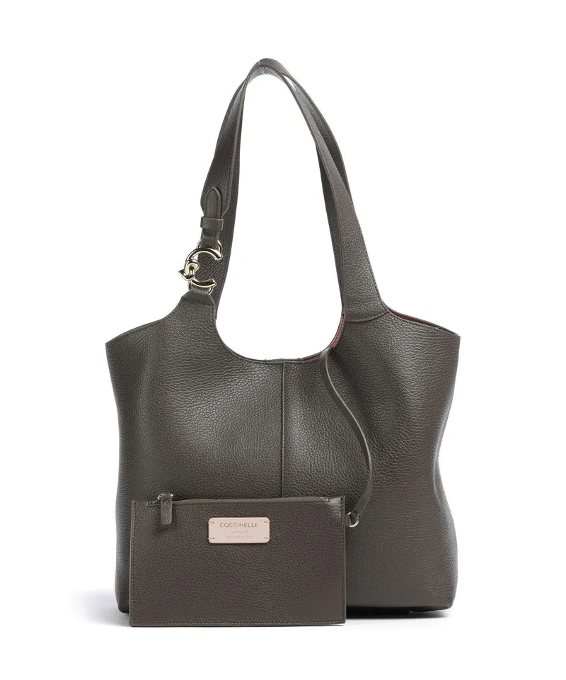 Coccinelle C-Easy Beuteltasche fango