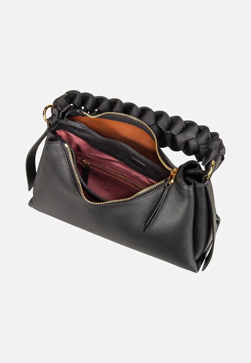 Boheme Grana Double 1303 Noir/Cognac - Umhängetasche