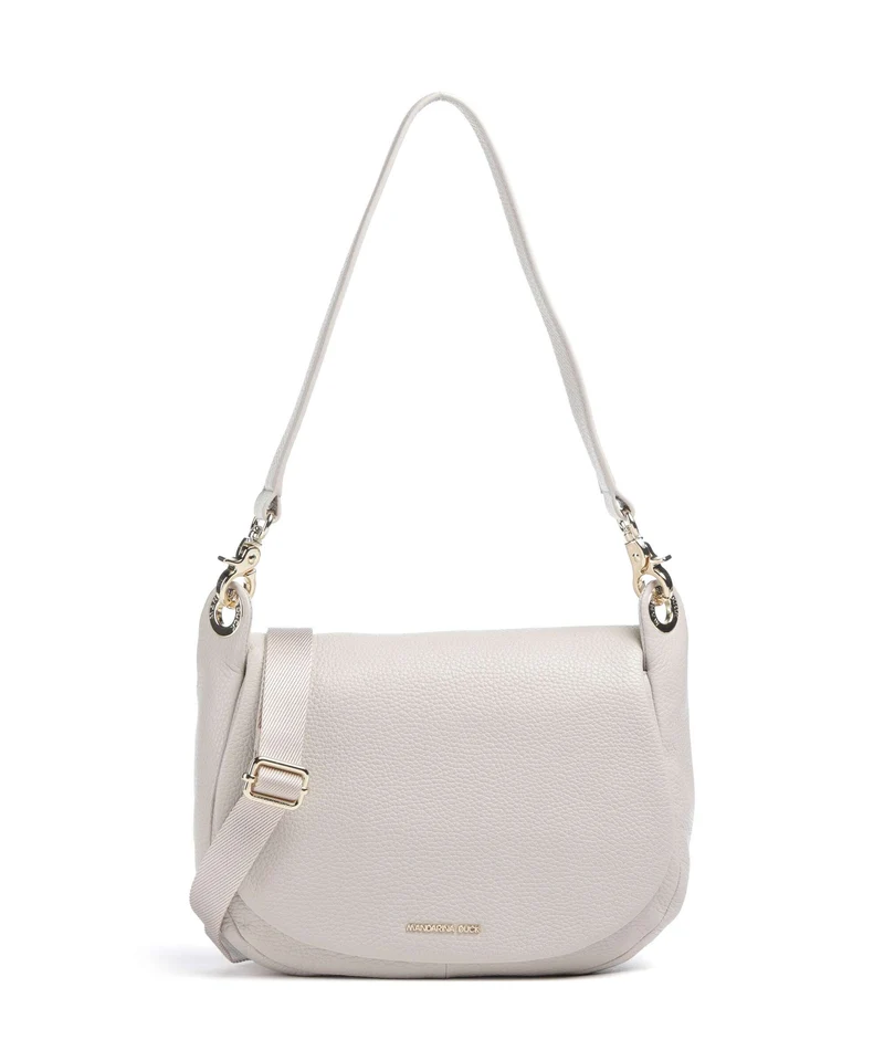 Mandarina Duck Mellow Leather Schultertasche cocoon