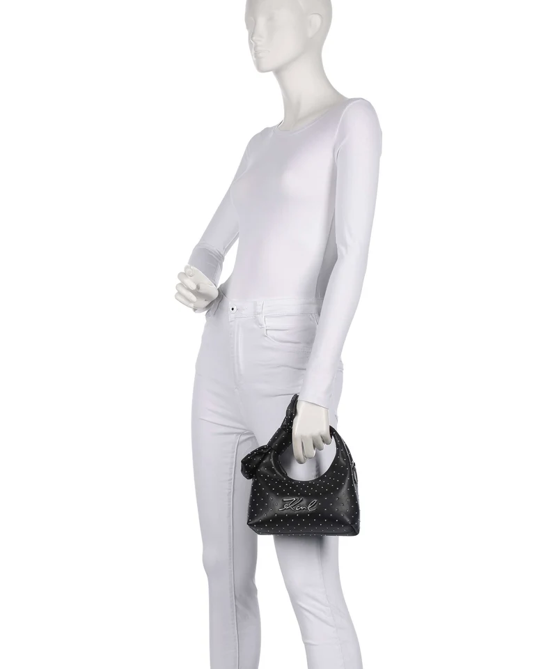 Karl Lagerfeld K/Soiree Mini Bow Handtasche black embellishment