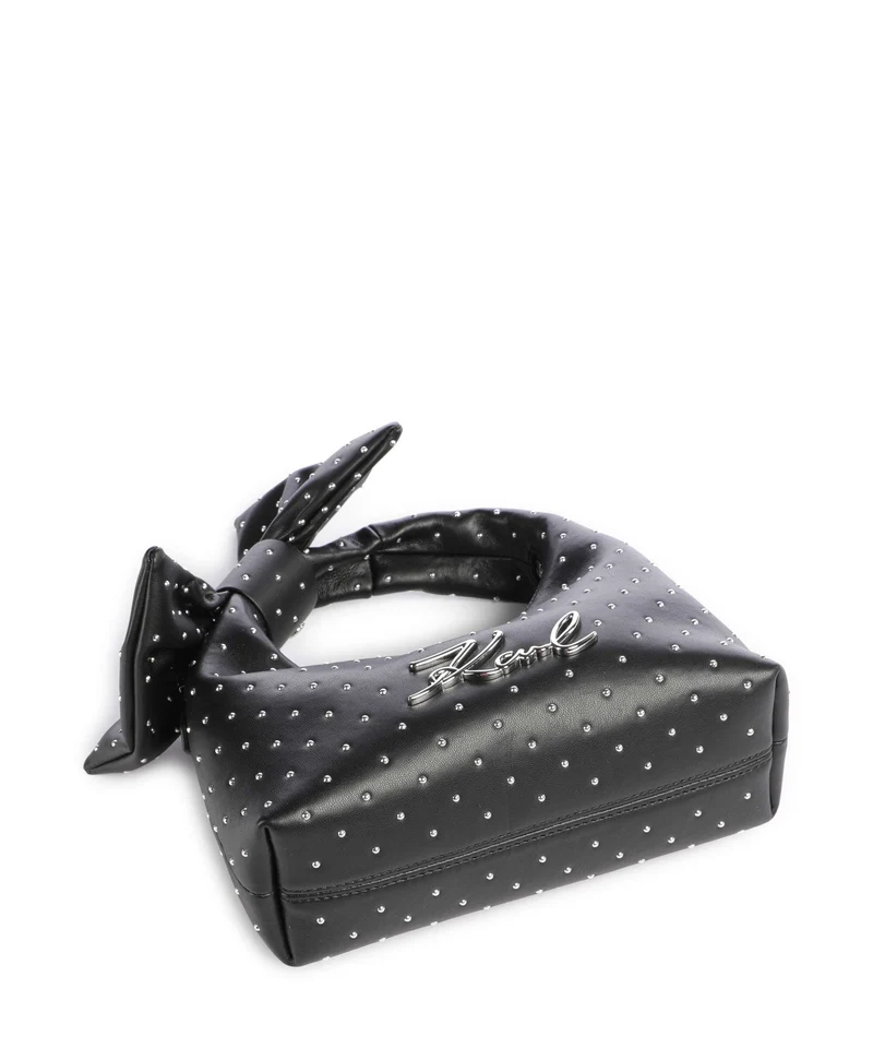 Karl Lagerfeld K/Soiree Mini Bow Handtasche black embellishment