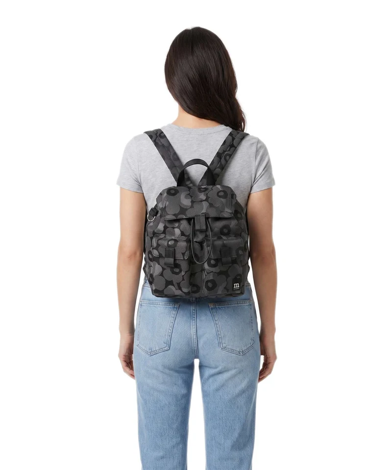 Marimekko Wear All Day M Unikko Rucksack grey/dark grey
