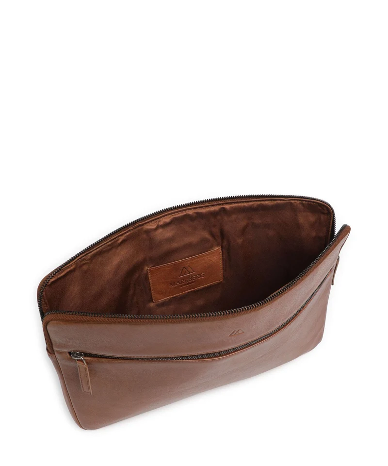 Markberg FlintMBG Laptophülle cognac