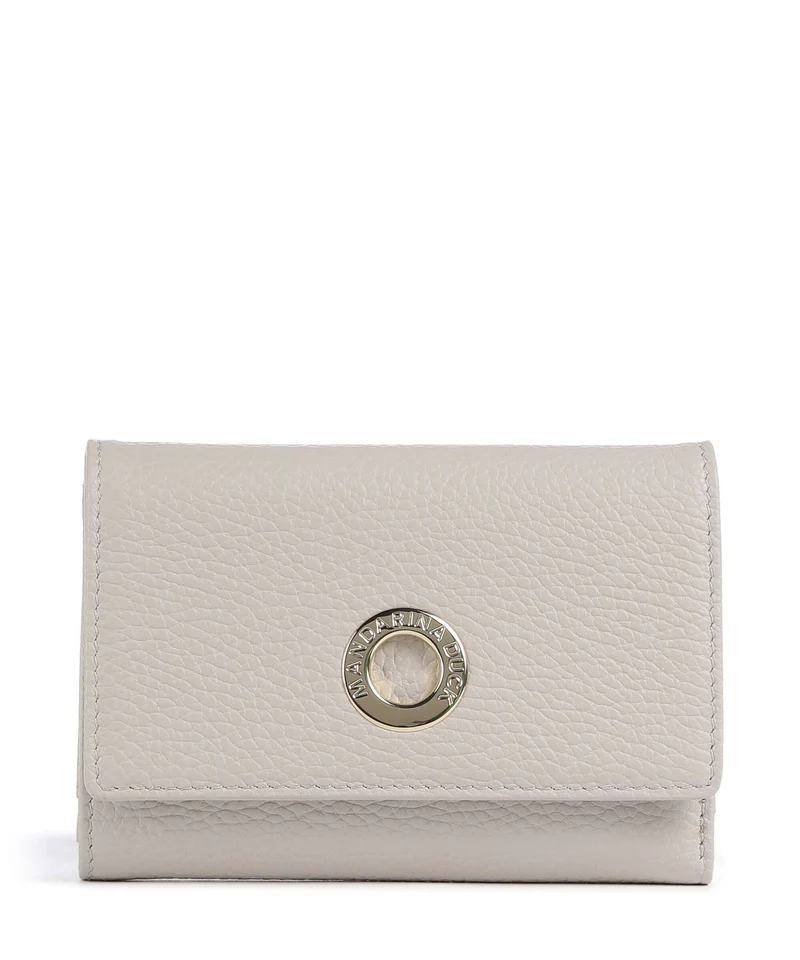 Mandarina Duck Mellow Leather Geldbörse cocoon