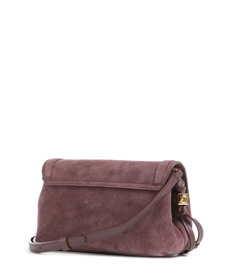 Coccinelle Thess Suede Umhängetasche berry