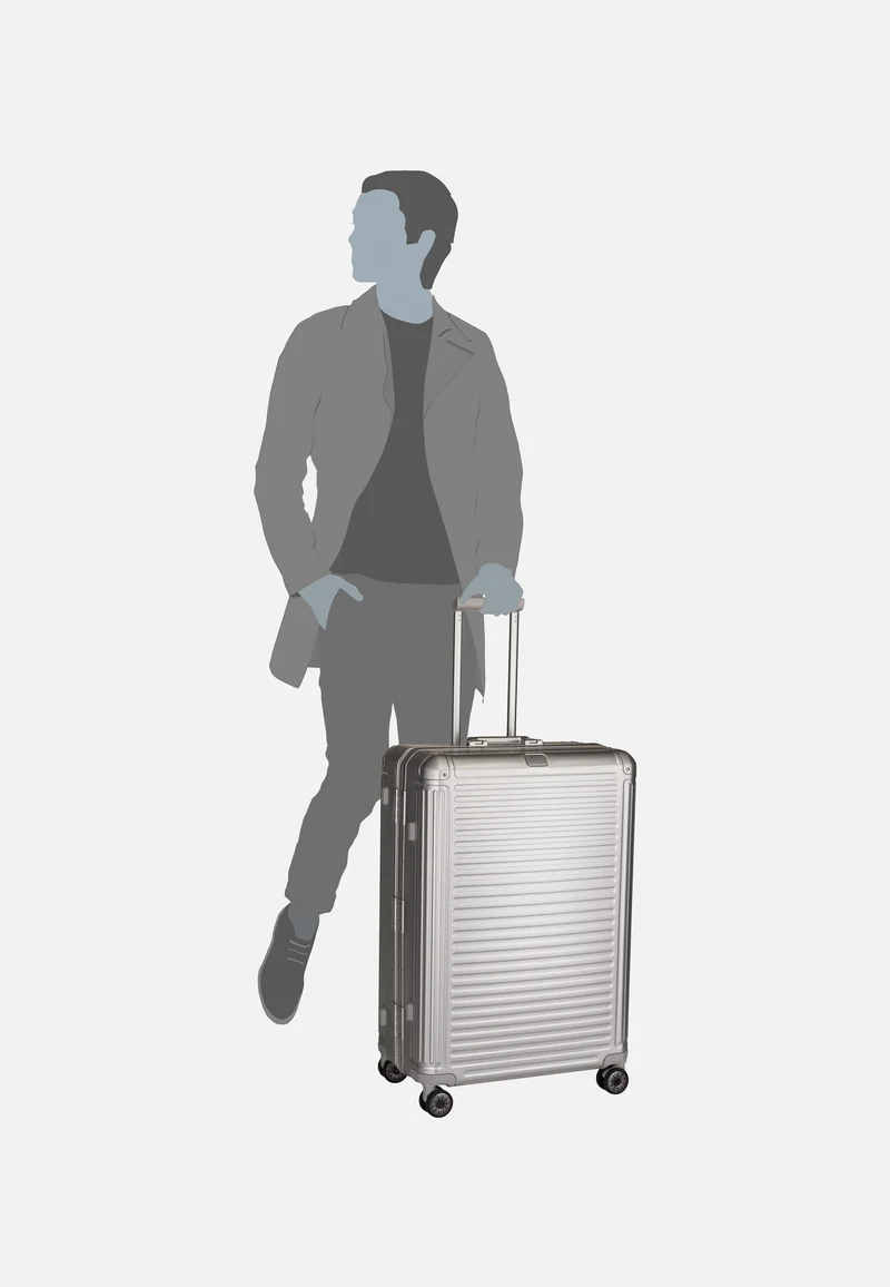 Next 4w Trolley L Silber - Koffer