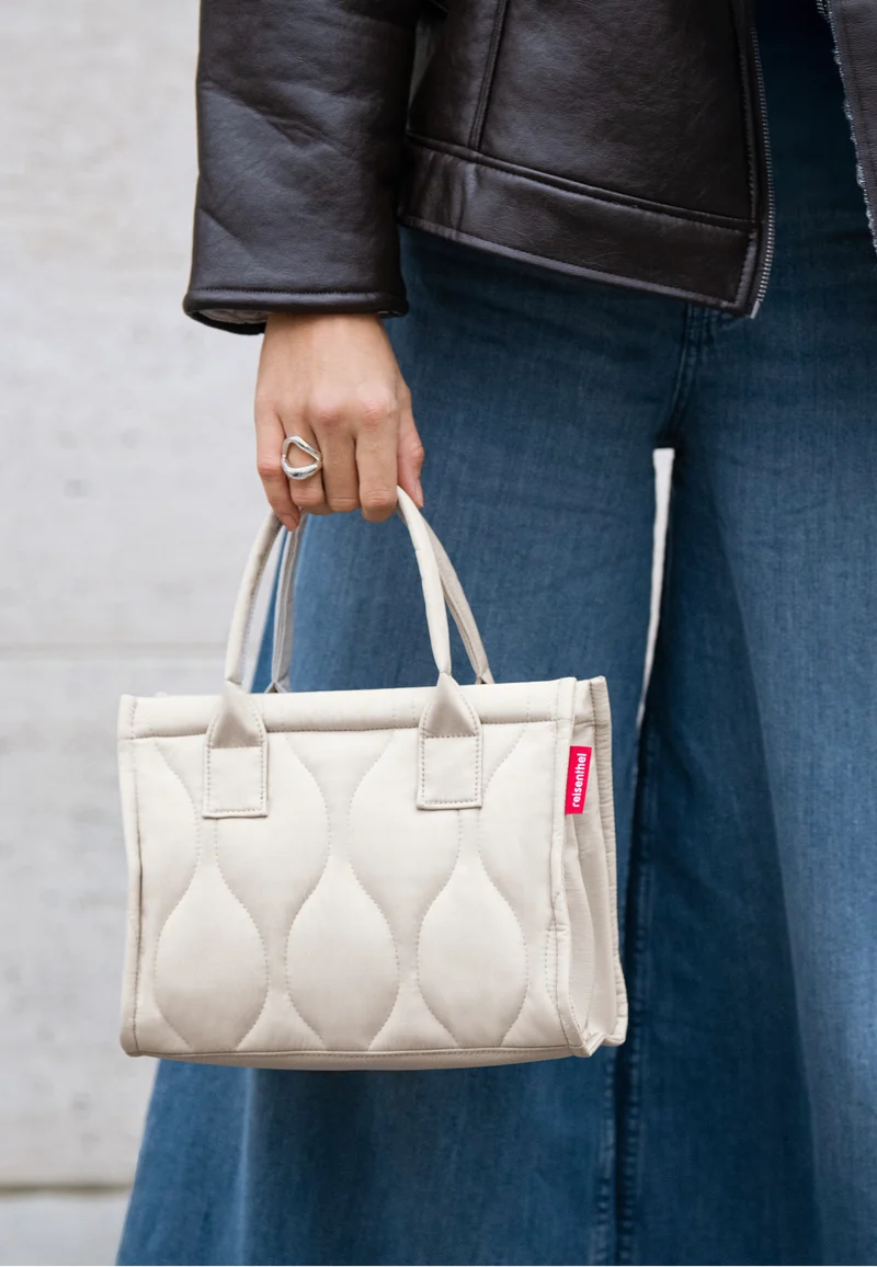 Daily Shopper XS Puffer Stone - Tote Bag