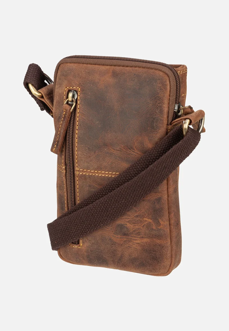 Vintage 1553 Mobile Sattelbraun - Handytasche