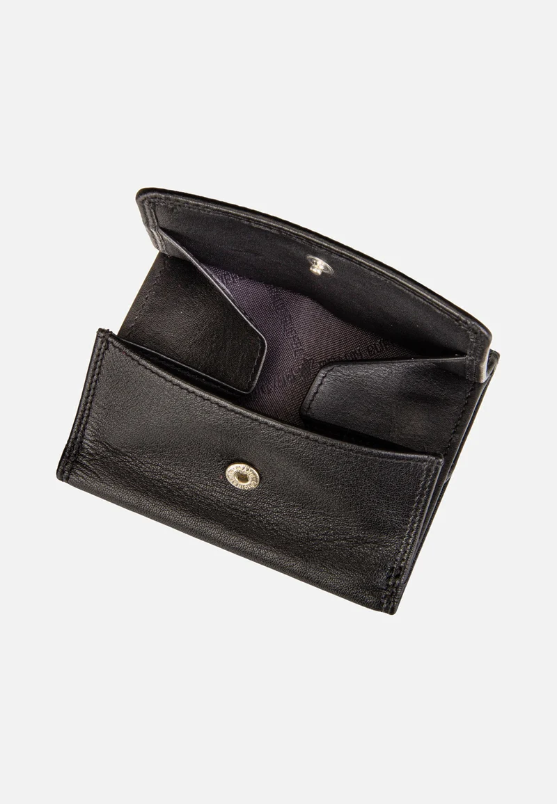 Golf RFID Coin Purse 2Cs Black - Portemonnaie