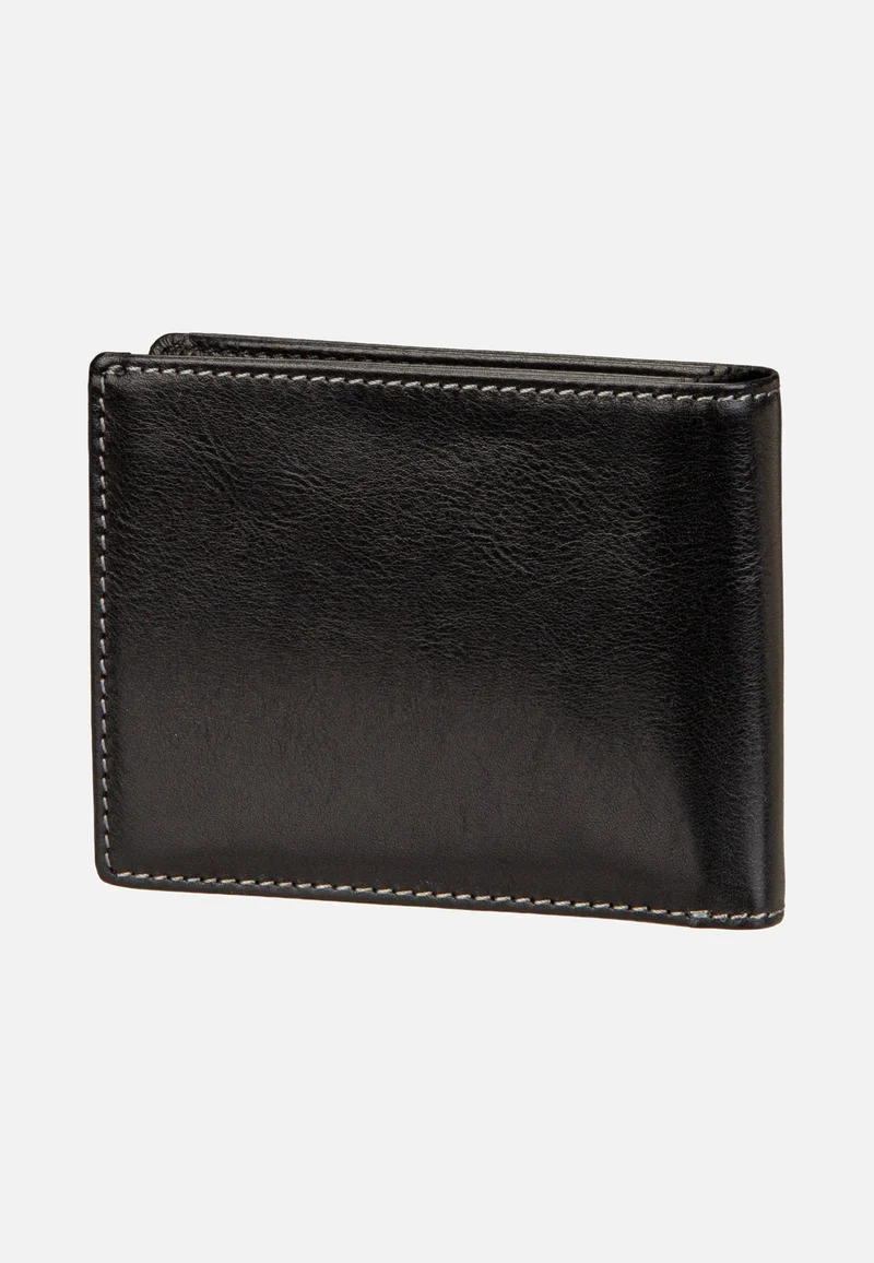 Arezzo RFID 4+4Cs Schwarz - Portemonnaie