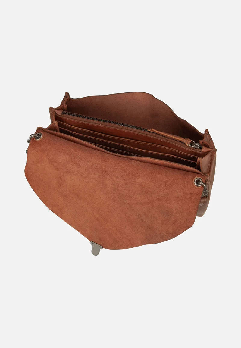 Fold Handbag Clutch L FO3 Cognac - Crossbody Bag