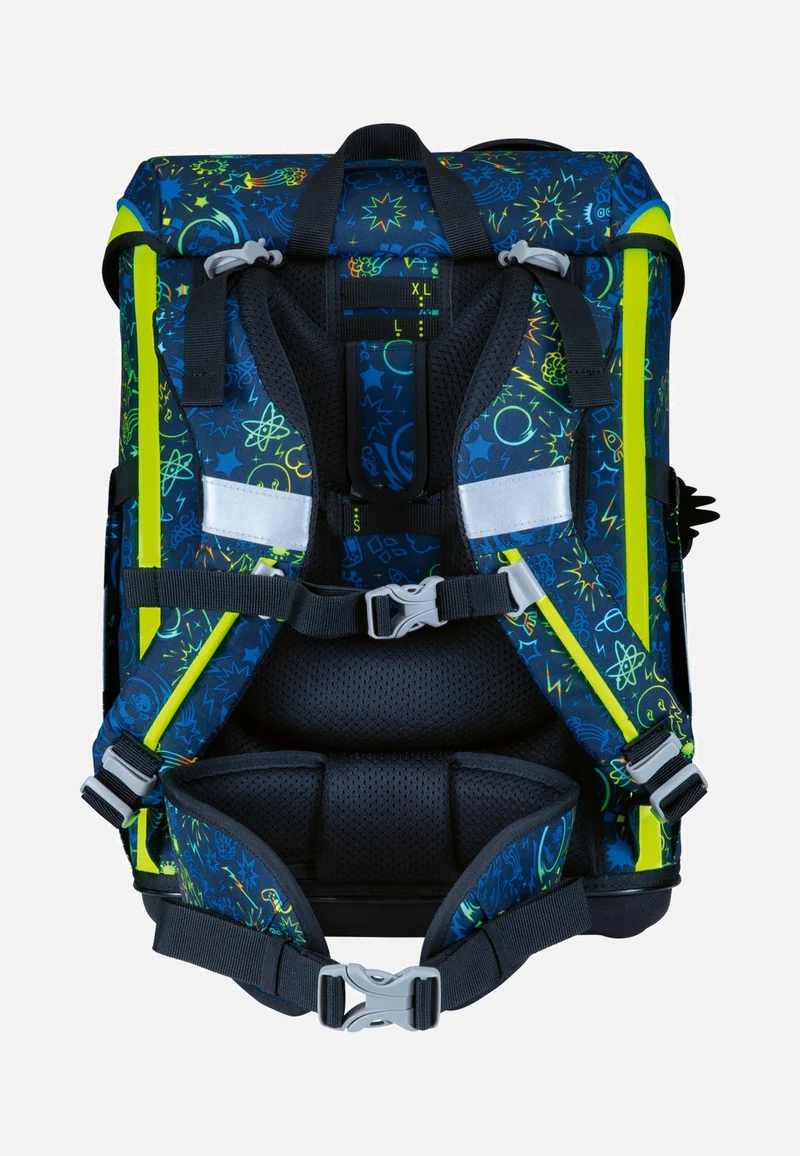 ErgoFlex Easy Set Neon Crazy - Schulrucksack