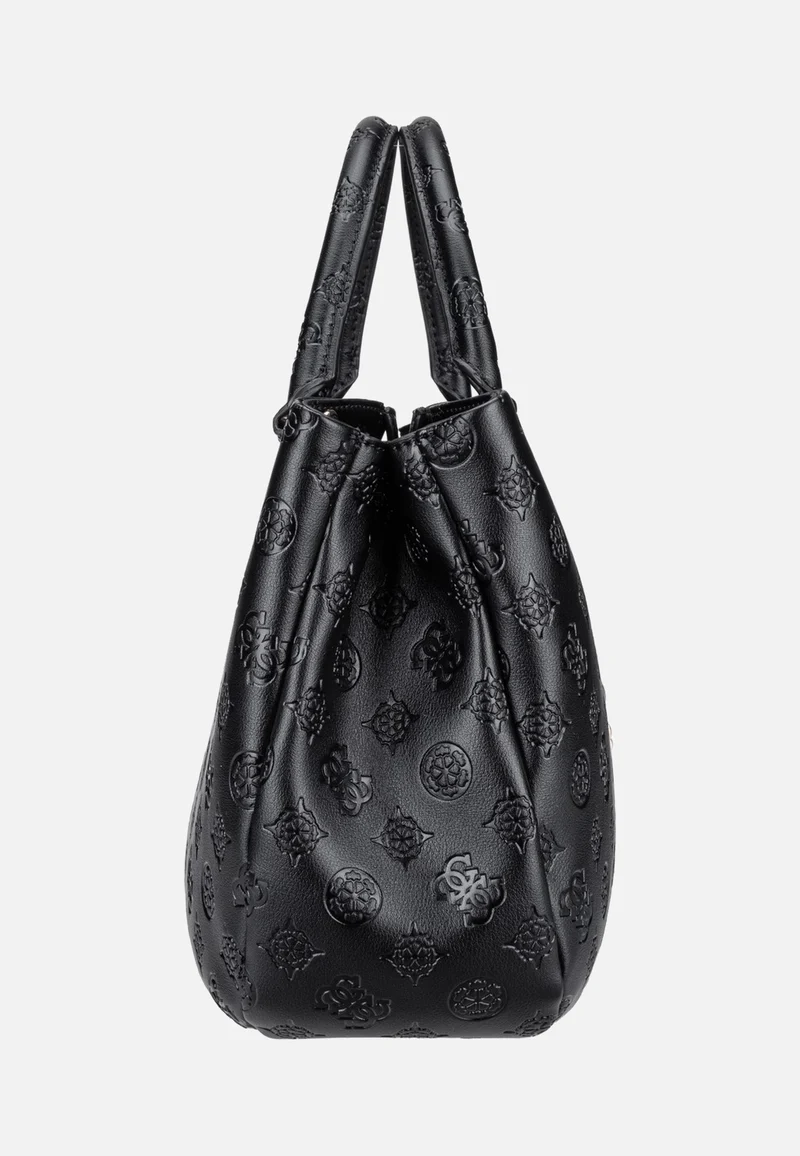 Carmella Girlfriend 25060 Black Logo - Satchel