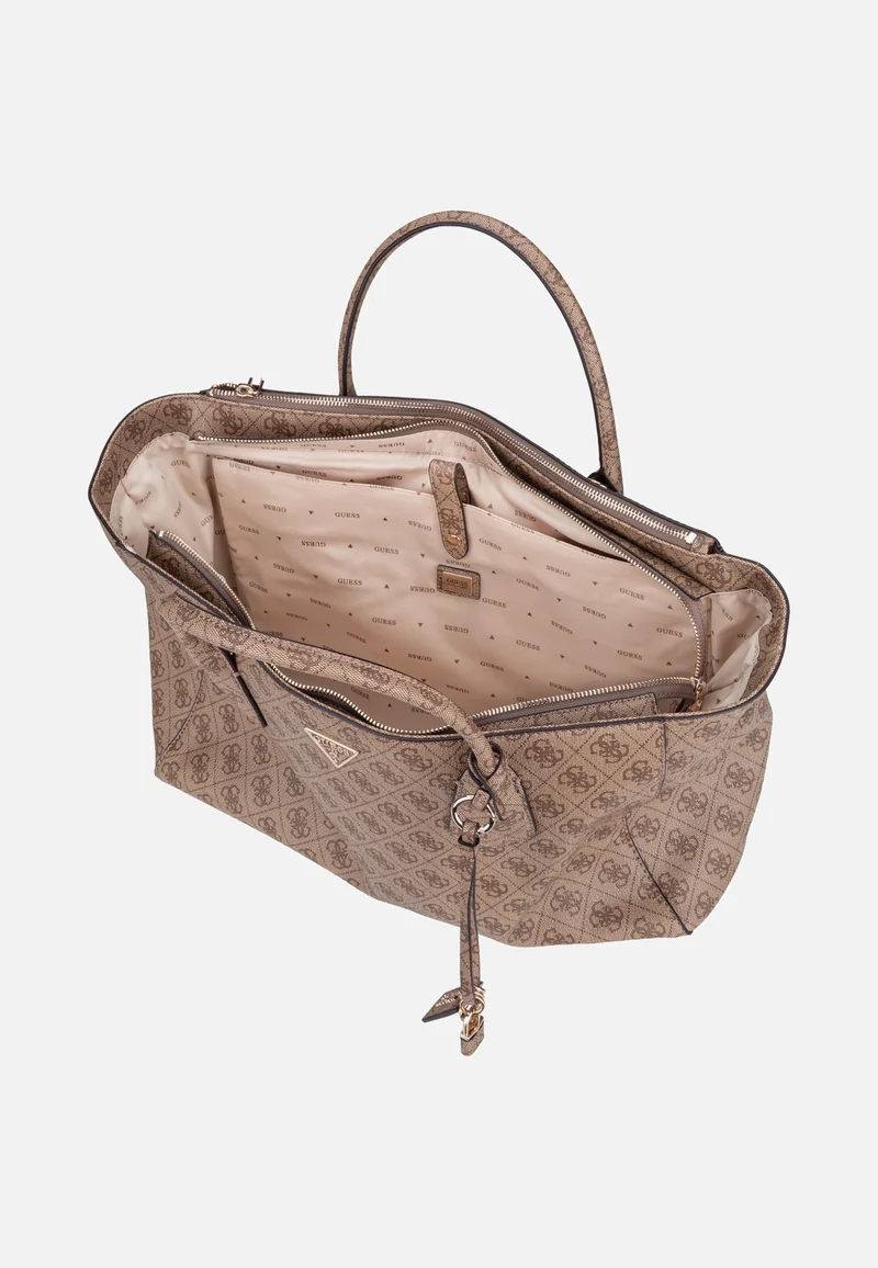 Marissa Logo Tech 82240 Latte Logo - Tote Bag
