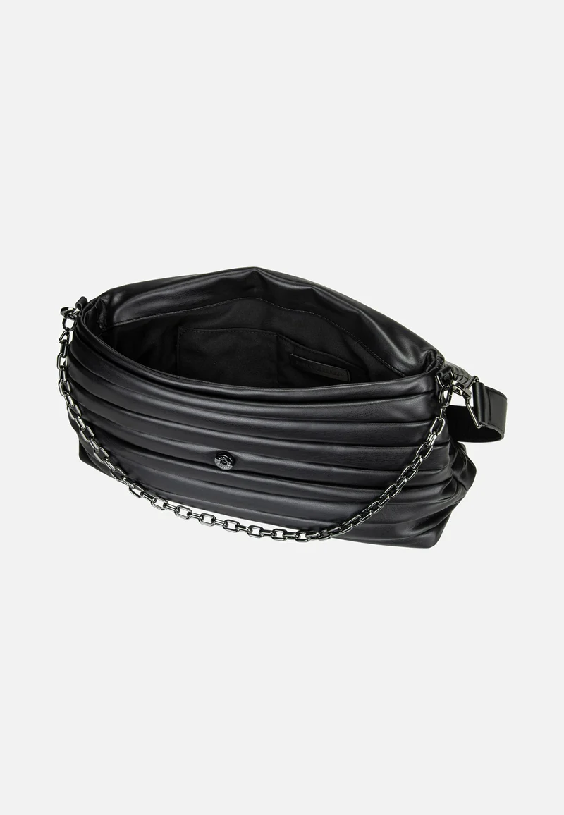 K/Essential Plie Medium Flap Shb Black-Gunmetal - Abendtasche