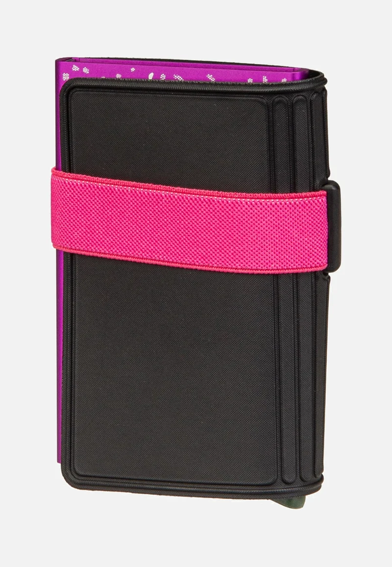 Bandwallet TPU Sheltersuit Black-Fuchsia - Portemonnaie