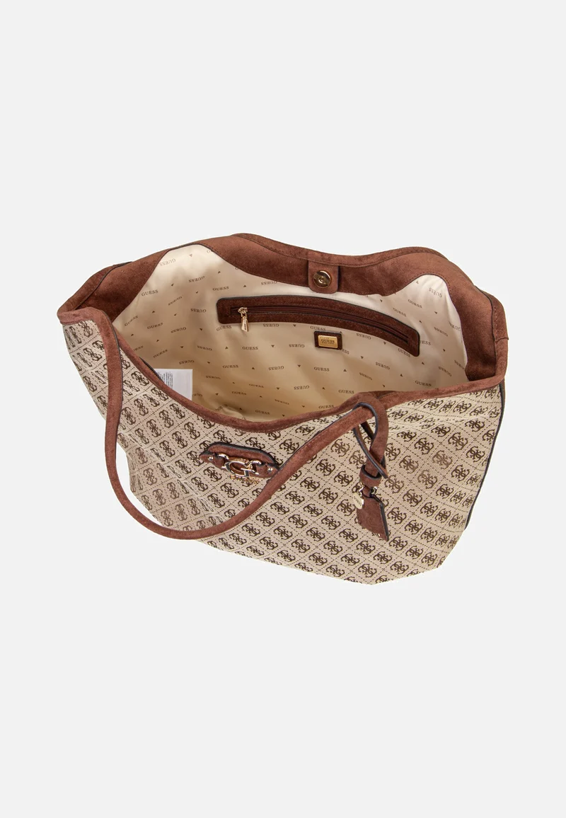 Samantha Girlfriend 13230 Latte Logo/Brown - Shopper
