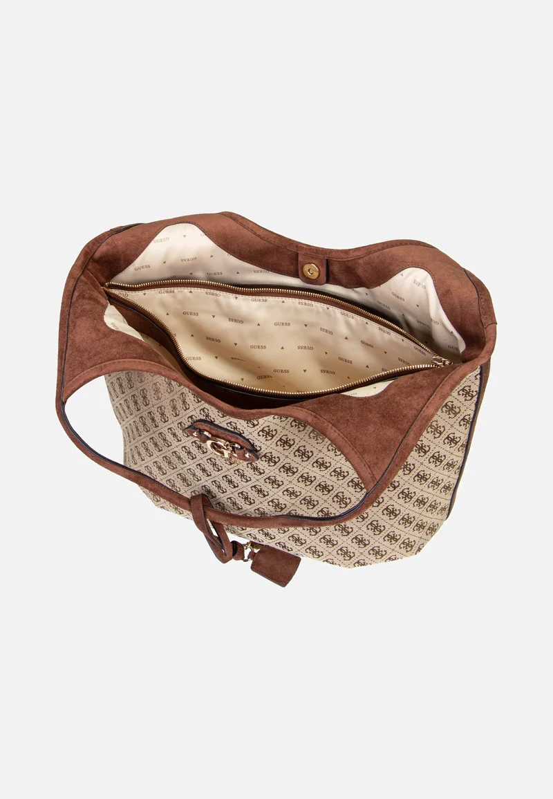 Samantha Girlfriend 13230 Latte Logo/Brown - Shopper