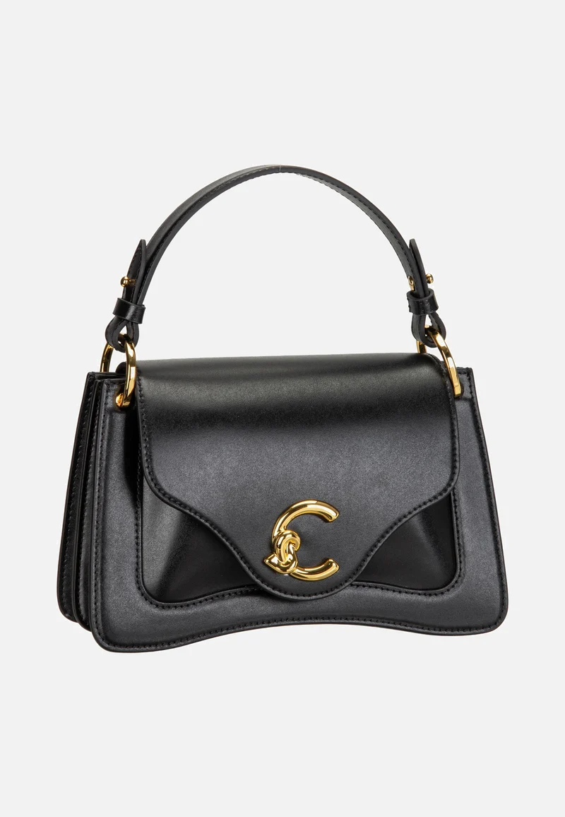 C-Me Calf 1802 Noir - Henkeltasche
