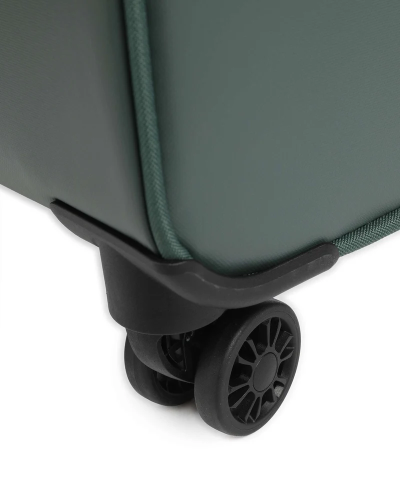 Mandarina Duck Coated 4-Rollen Trolley deep green