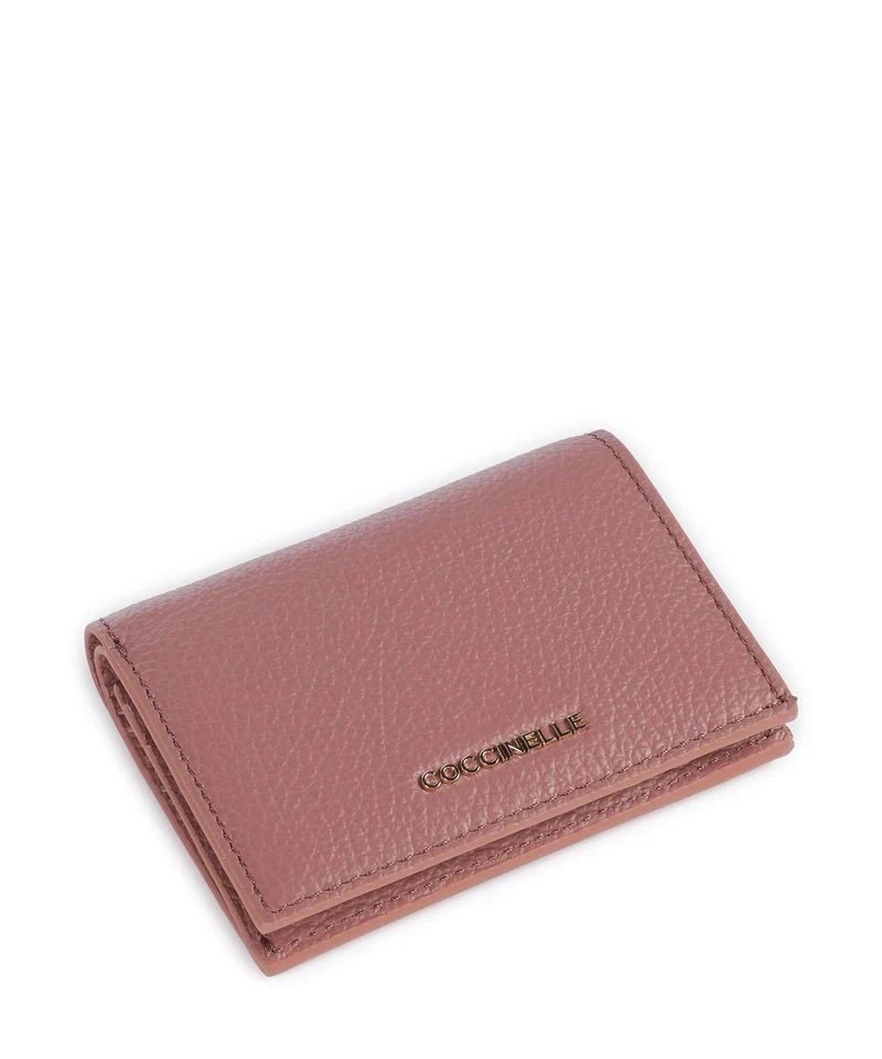 Coccinelle Metallic Soft Geldbörse winter rose