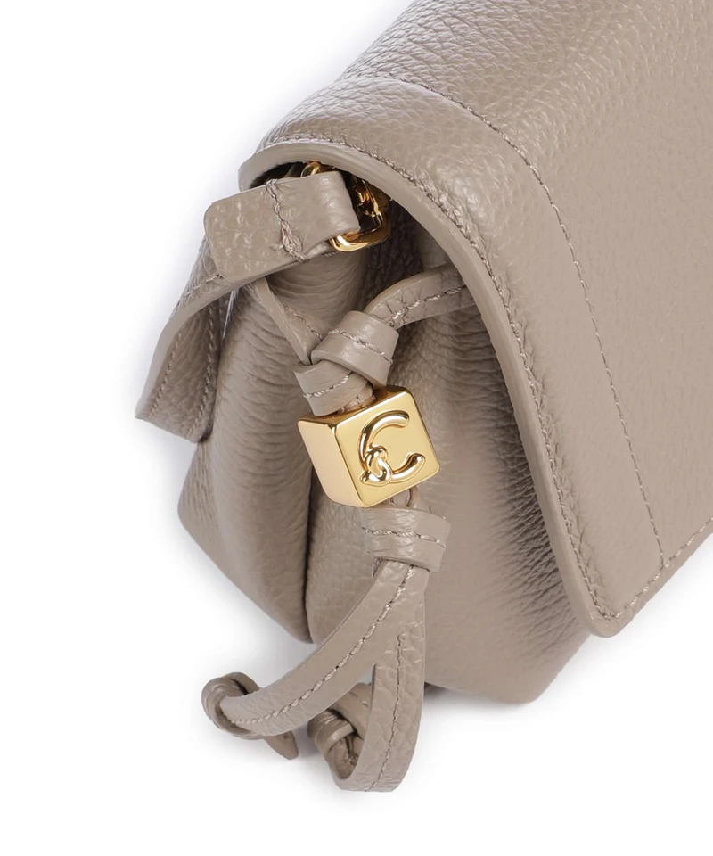 Coccinelle Thess Umhängetasche warm taupe