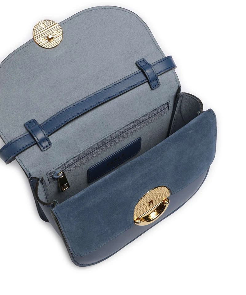 Furla Sfera Mini Umhängetasche indigo