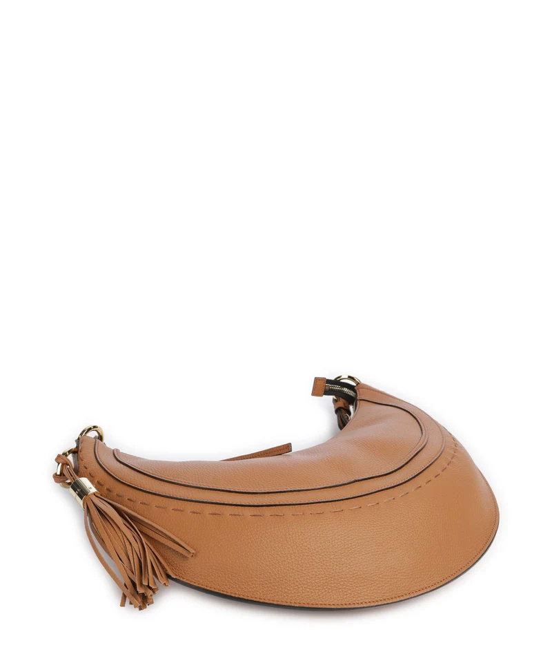 Lancel Hobohème M Beuteltasche camel