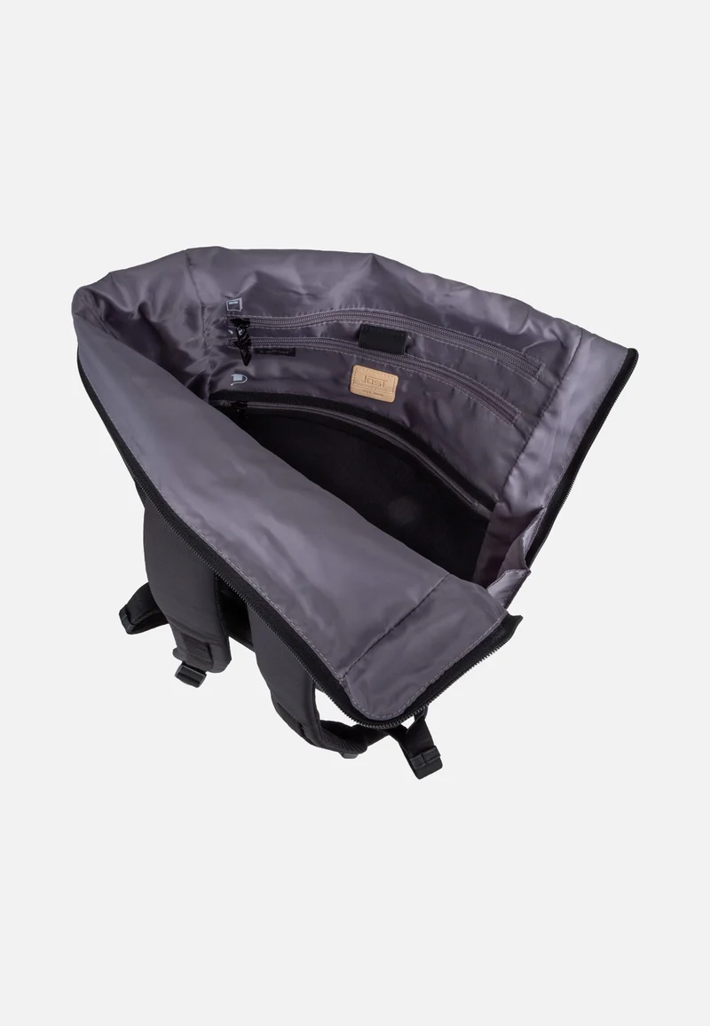 Tallinn 3575 Black - Rolltop Rucksack