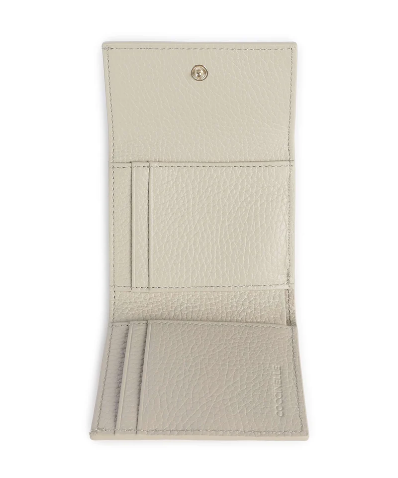 Coccinelle Metallic Soft Geldbörse eucalipto