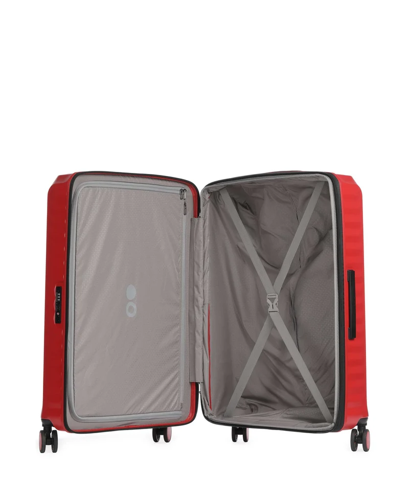 Echolac Oxygen L 4-Rollen Trolley iconic red
