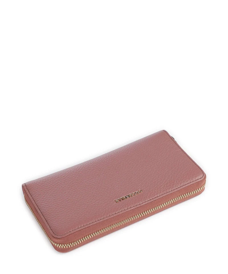 Coccinelle Metallic Soft Geldbörse winter rose