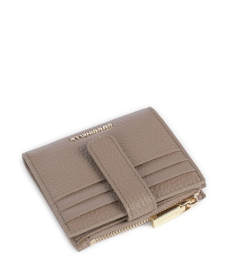 Coccinelle Metallic Soft Geldbörse warm taupe