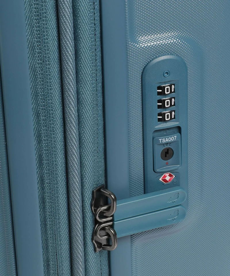 Mandarina Duck Logoduck+ 4-Rollen Trolley tailor blue